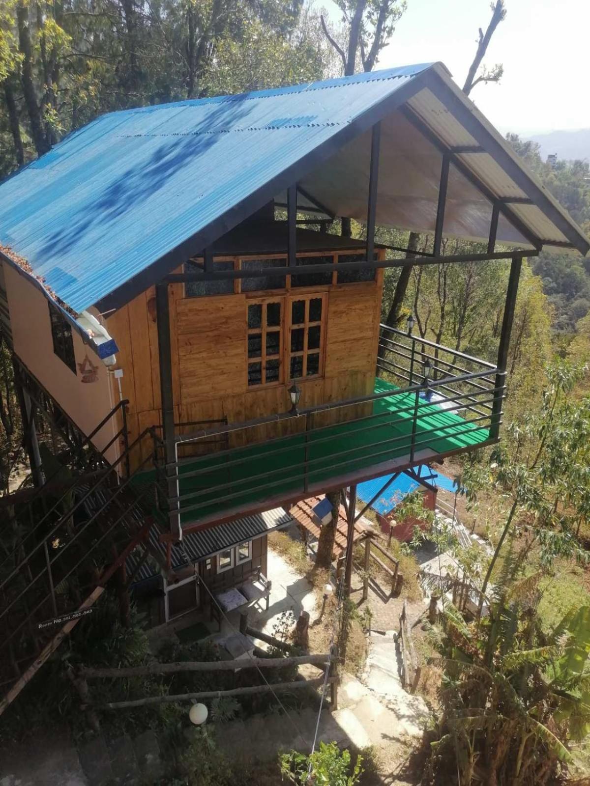 Jungle Crown Organic Homestay ナガルコット エクステリア 写真