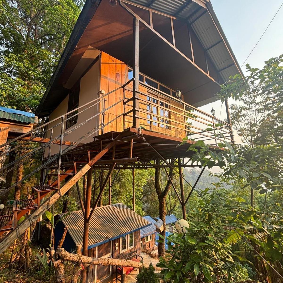 Jungle Crown Organic Homestay ナガルコット エクステリア 写真